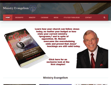 Tablet Screenshot of ministryevangelism.org